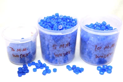 Arandelas laparoscópicas de silicona Trocar instrumentos quirúrgicos 3 mm 5 mm 10 mm 60 piezas Foto 1 de 4