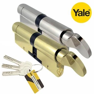 YALE Superior Thumb Turn Cylinder Lock Anti Snap Bump High uPVC Door Euro Barrel - Picture 1 of 7