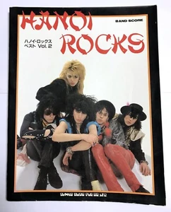 HANOI ROCKS BEST Vol.2 BAND SCORE JAPAN GUITAR TAB - Picture 1 of 4