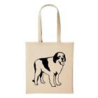 HUURAA! Bawełniana torba BERNHARDINER pies pies zwierzę eko zrównoważona torba jutowa