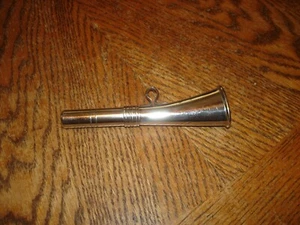 Vintage Chrome Acme Reed Horn Fox Hunting Call Made In England NOS - Picture 1 of 5
