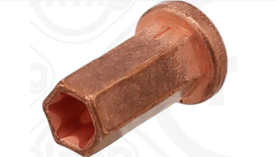 BMW Flange Nut Copper Turbo to Head N20 N54 N55 135i 235i 335i 18407502196 x16 - Image 1 of 1