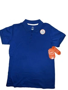 Wonder Nation Girls School Uniform, NWT, Size XL (14-16), Blue, SS, Polo - Picture 1 of 6