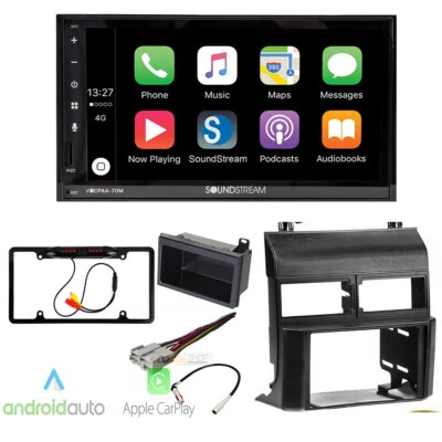 Double DIN 7" Apple CarPlay Ready Car Stereo Kit for 1988-1994 Chevy GMC Trucks - Image 1 of 3