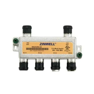 DirecTV Zinwell 2 X 4 Multi-switch 950-1450 Mhz - 1450 Mhz (ms2x4r0-03) - Picture 1 of 5