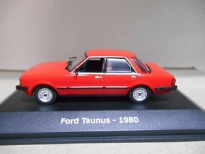 FORD TAUNUS 1980 RED 1:43 ATLAS IXO - Imagen 1 de 4