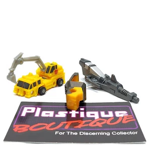 Transformers Reissue Digger SIXBUILDER #2 MICROMASTER DEVASTATOR G1 COMPLETE - Picture 1 of 19