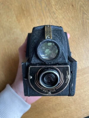 Vintage Ensign Ful Vue England Camera Untested (shutter working) & leather case - Image 1 of 4