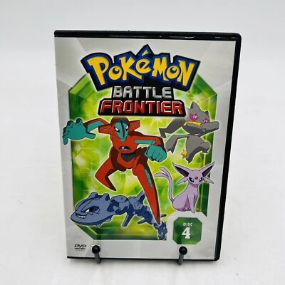 Pokémon Battle Frontier Disc 4 DVD From Volume 1 Box Set 2008 Episodes 25-32. Foto 1 de 4