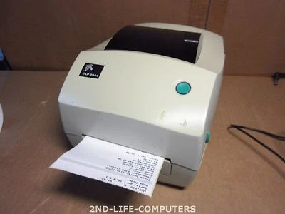 TESTED - Zebra TLP-2844 USB 203DPI Thermal Label Printer USB PARALLEL INCL PSU - Bild 1 von 2