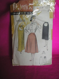 VINTAGE SEWING PATTERNS SKIRT - Picture 1 of 2