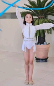 Customizable linestone leotard for rhythmic gymnastics MADE IN SOUTH KOREA - Picture 1 of 5