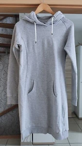 Kleid grau Gr. S lang - Bild 1 von 4