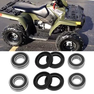 ❥ATV Front Wheel Bearings& Seals Kit For Sportsman 90 2001‑2016 - Picture 1 of 12