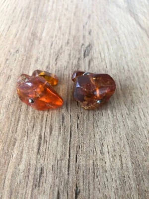 Gemelos hechos de ámbar natural Baltika URSS #737 Foto 1 de 4