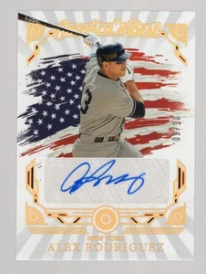 Alex Rodriguez 2024 Panini Boys of Summer America's Best Holo Gold Auto #09/10 - Bild 1 von 2