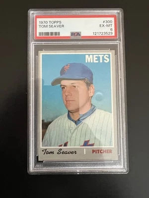 Tom Seaver - #300 PSA 6 EX_MT - 1970 Topps Foto 1 de 2