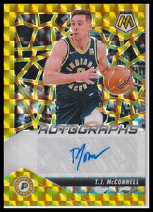 2024-25 Panini Mosaic - TJ McConnell Gold Auto #/10 - Bild 1 von 2