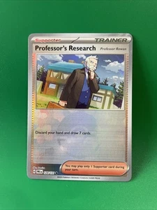 Professor's Research 124 Pokeball Reverse Holo - Prismatic Evolutions Card - NM - Picture 1 of 3