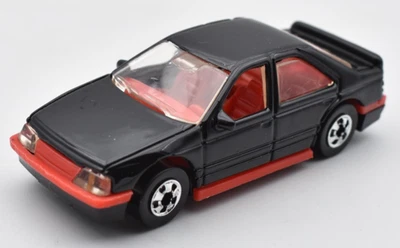 Hot Wheels Mainline 1991 Peugeot 405 nero, ruote BW. Base Malesia - Immagine 1 di 4