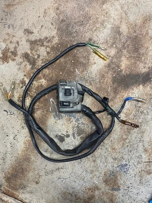 86-87 Honda CMX450 Rebel OEM IZQUIERDO Manillar Interruptores Controles Señales Foto 1 de 4