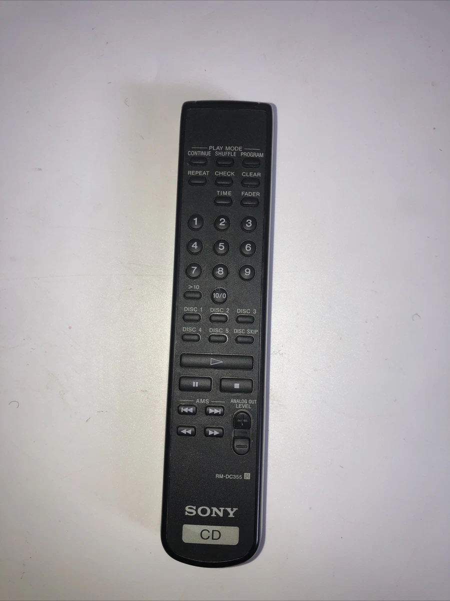 Sony Cdp Remote Control for sale | eBay