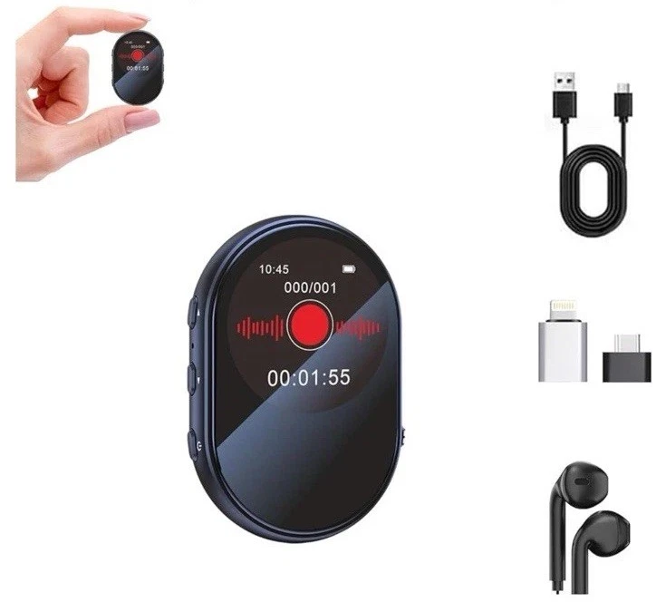 128gb AI Voice Recorder With Screen And Artificial Intelligence Noise Reduction  - Image 1 of 4