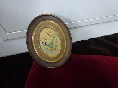 reliquaire ex voto marial de marin,ancre,croix,15x11cm,languettes rabattues,XIXè - Photo 1/4