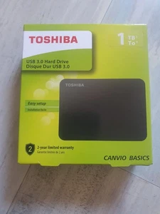 Toshiba DISQUE DUR Externe Portable 2,5" 1 To USB 3.0 HDTB410EK3AA - Bild 1 von 2