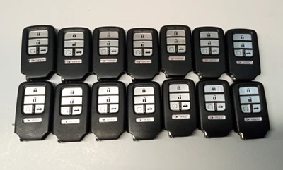 LOT OF 14 OEM HONDA SMART KEY FOB REMOTES CWTWB1G0090 5 BUTTONS - Image 1 of 3