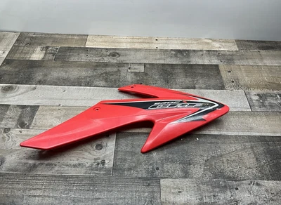USED 2009 HONDA CRF 230F RIGHT SIDE TANK SHROUD OEM RED CRF230F CRF 230 - Image 1 of 4