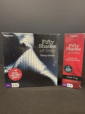 Fifty Shades of Grey Party Game Plus Red Room Expansion Pack NEW & Sealed ADULT  - Image 1 of 4