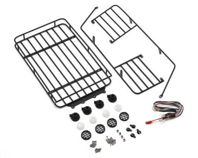 Yeah Racing Metal Roll Cage w/Roof Rack & LED Light (AXID9060) [YEA-YA-0561] - Image 1 of 3