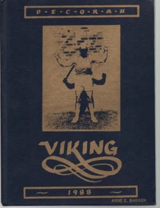 Decorah Viking 1988 High School Yearbook Iowa - Picture 1 of 9