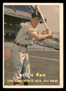 1957 Topps Baseball #38 Nellie Fox VG - Picture 1 of 2