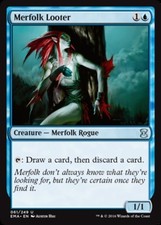 Merfolk Looter X4 (Eternal Masters) MTG (NM) *CCGHouse* Magic