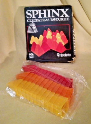 SPHINX GAME NEW CLEOPATRA'S FAVOURITE INVICTA IQ 1981 3222 NORWAY ENGLAND SEALED - Image 1 of 4