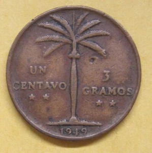 República Dominicana 1949 1 centavo echa un vistazo - Imagen 1 de 2