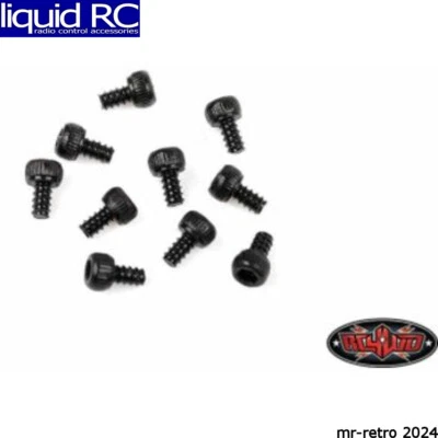 RC4WD Z-S2051 Socket Head Self Tapping Screws M1.6 X 3mm (Black) - Image 1 of 2