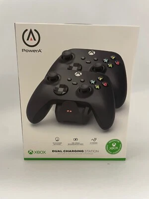 PowerA Dual XBox Wireless Controller Charging Station w/ Batteries - Image 1 of 3