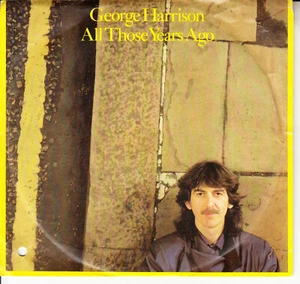GEORGE HARRISON All Those Years Ago PICTURE SLEEVE 7" 45 Canada BEATLES NEW - Imagen 1 de 3