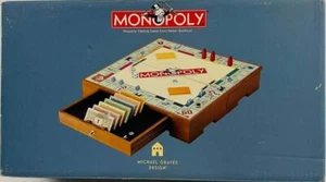Vintage Monopoly Michael Graves Design Edition Board Game Rare 2002 Hasbro New - Picture 1 of 10