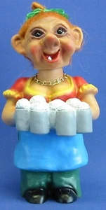 Souvenir Figurina Zensi Grande H 23 Cm Figurina Originale Con Testa Dondolante - Bild 1 von 2