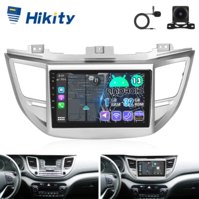 CarPlay Autoradio Für Hyundai Tucson 2015-2018 mit Android15 GPS Navi RDS Kamera - Bild 1 von 4