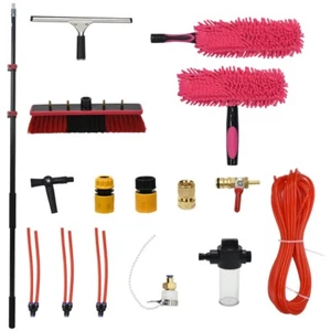 Window Cleaner Tool Cleaning Brush Kit for Solar Panel Window Cleaning Equipment - Picture 1 of 11