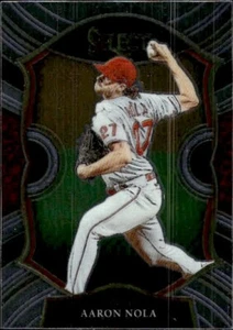 2021 Panini Select #94 Aaron Nola Philadelphia Phillies Baseball - Picture 1 of 2
