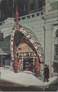 Kon Tiki Restaurant Lloyd Center Künstler Rendering Portland Oregon Postkarte MP4 - Bild 1 von 2