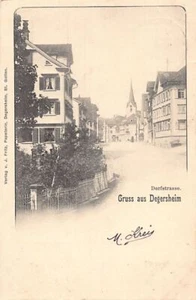 Schweiz - DEGERSHEIM (SG) Dorfstrasse - Verlag J. fritz - Foto 1 di 2