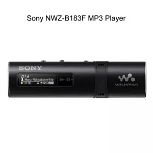 Sony MP3 NWZ-B183F Protable Music Player 4GB Walkman USB MP3 Player Black - Picture 1 of 4
