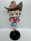 2012 Westland Giftware 11.5” Betty Boop Cowgirl Large Figurine Rare #24018